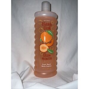New Sealed~~2005 Discontinued ~~Avon Bubble Bubble Bath Fresh Peach 24oz    BATH